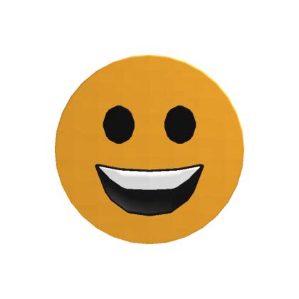 Smiley Emoji Head - Roblox