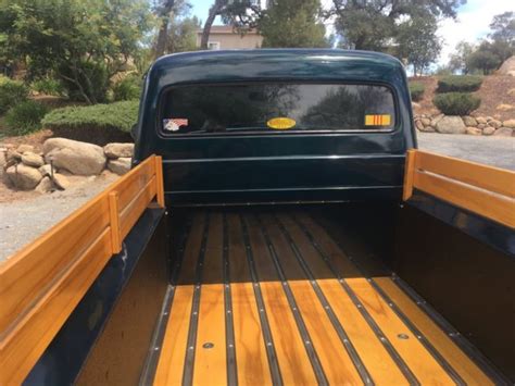 Dark Green 1956 F 100 Ford Truck For Sale