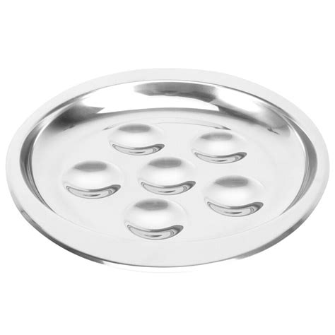 Bbq Tray Stainless Steel Griddle Grilled Snail Plate Tableware Ebay