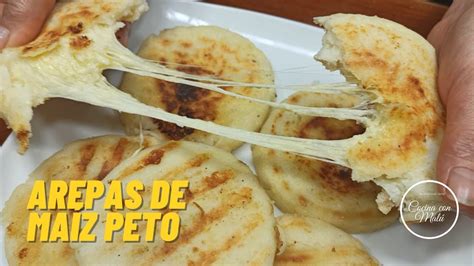 Arepas De Ma Z Peto Rellenas Como Hacer Arepas De Peto Youtube