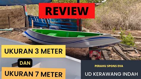 Review Perahu Mancing Berbahan Sandal Anti Tenggelam Youtube