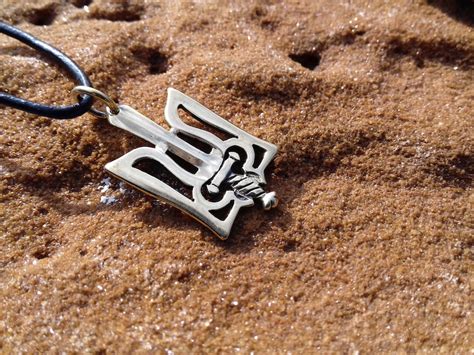 Ukrainian Tryzub Pendant Bronze Ukraine Symbol Trident Etsy