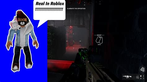 I Played The Most Realistic Shooter Game In Roblox Youtube