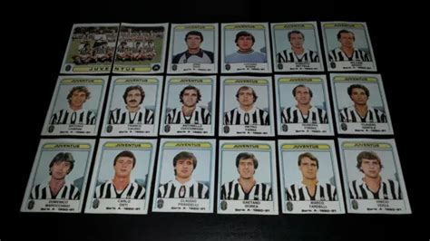 1980 81 JUVENTUS CALCIATORI Panini 1981 SCEGLI Figurina Recuperata