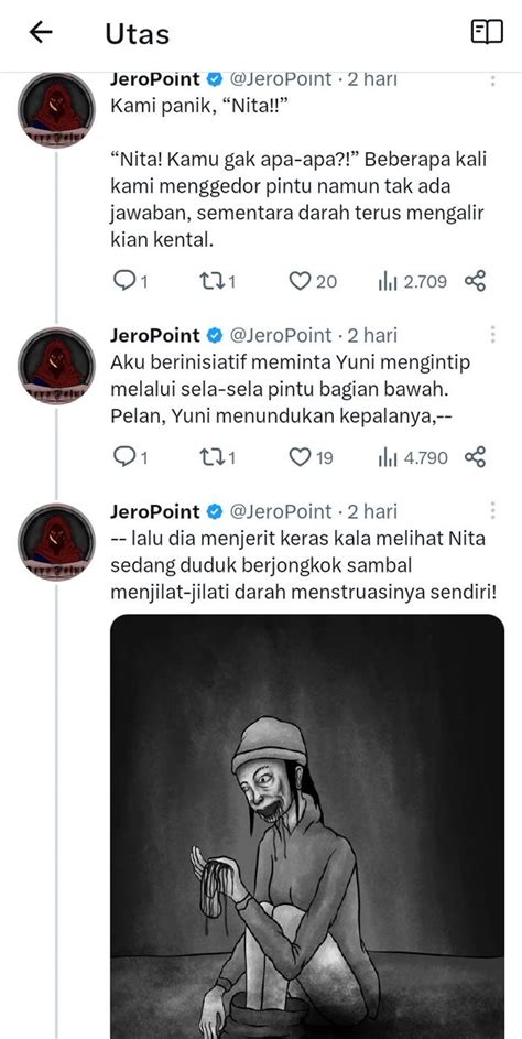 Istri Pemimpin Perusahaan On Twitter Rt Tanyakanrl Cw Horror