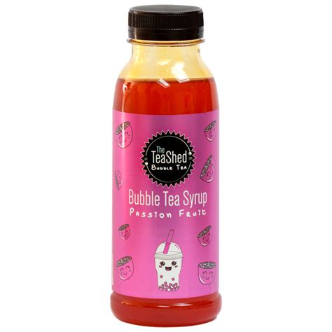 Passion Fruit Bubble Tea Syrup 11 Servings The Teashed