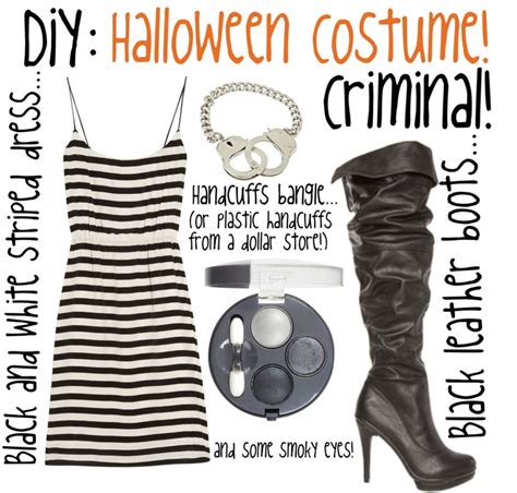 DIY: Halloween Costume; Criminal! (With images) | Halloween costumes ...