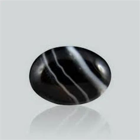 Black White Oval Sulemani Hakik Stone For Rings At Rs Carat In