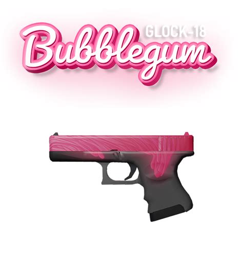 Steam Workshopglock 18 Bubblegum