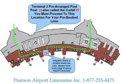 Terminal Guide and Pickup Procedure | Pearson Airport Limousine