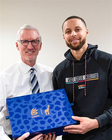 Kris On Twitter Rt Complexsneakers Stephen Curry Gifted Mike Breen