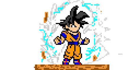 Dragon Ball Goku Contest Pixel Art