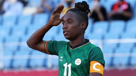 Zambian soccer player Barbra Banda makes Olympic history with consecutive hat tricks | CBC Sports