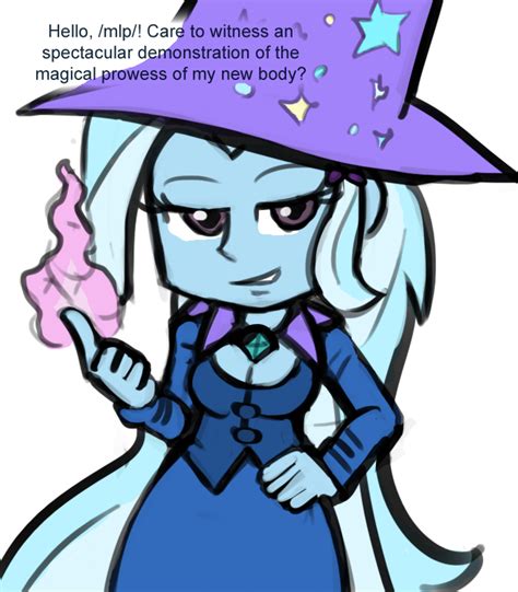 335946 Safe Artist Livesmutanon Trixie Oc Oc Anon Comic Based