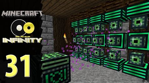 Minecraft FTB Infinity Af31 Ender Quarry YouTube