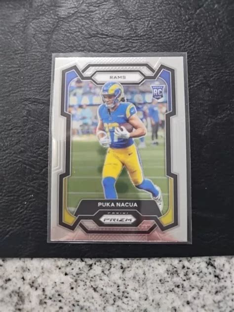 Panini Prizm Puka Nacua Rams Recrue Rc Los Angeles Rams Eur