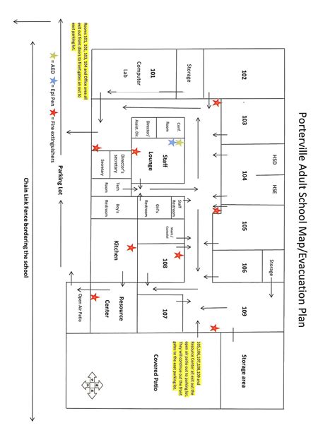 PAS Campus Map – Contact – Porterville Adult School