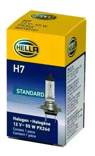 Hella H7 12v Lampada Farol 55w Ford Gm Vw Fiat MercadoLivre