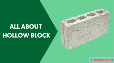 Hollow Block Advantages Disadvantages Of Hollow Block Hollow