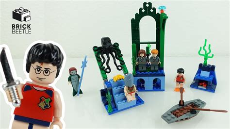 Lego Harry Potter Rescue From The Merpeople Speed Build Youtube