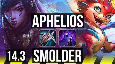 Aphelios Ashe Vs Smolder Zyra Adc Games Kr Challenger