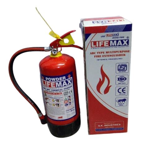 Lifemax 4kg ABC Dry Powder Fire Extinguisher For Offices At Rs 1650 In