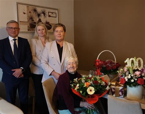 pani anna stozek  mszany dolnej obchodzila setne urodziny tvpl