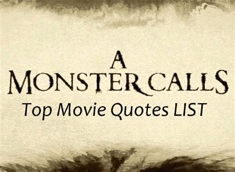 A Monster Calls Movie Quotes – Our favorite lines from the movie!