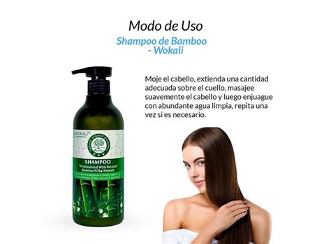 Ripley SHAMPOO FRUIT OF THE WOKALI 2 UNIDADES BAMBOO 550ML