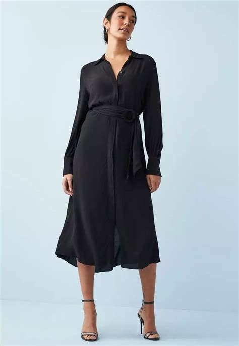 Buy NEXT Belted Midi Shirt Dress 2025 Online ZALORA