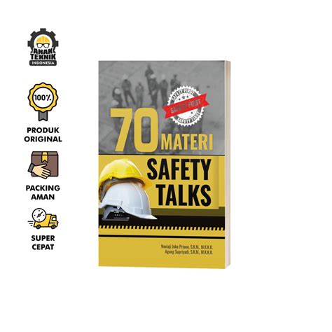 Jual Buku 70 Materi Safety Talks Shopee Indonesia