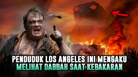 Geger Kesaksian Korban Kebakaran Melihat Dabbah Di Langit Los Angeles