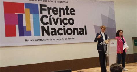 El Frente Cívico Nacional Va Por Candidato Presidencial De Unidad Rumbo