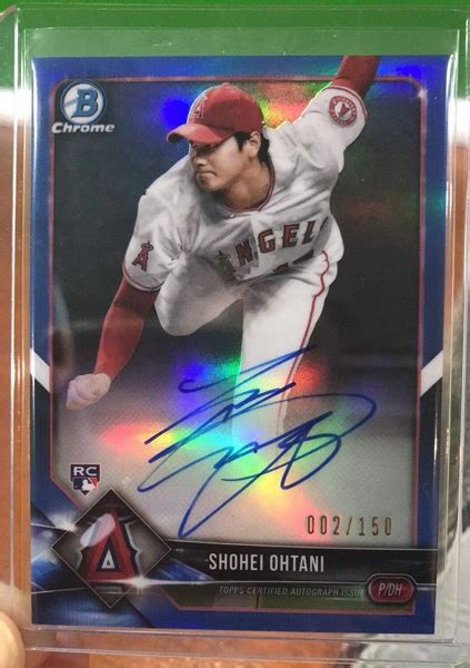 2018 Shohei Ohtani Bowman 49 Rookie Blog Knak Jp