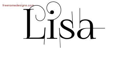 Lisa Archives Free Name Designs