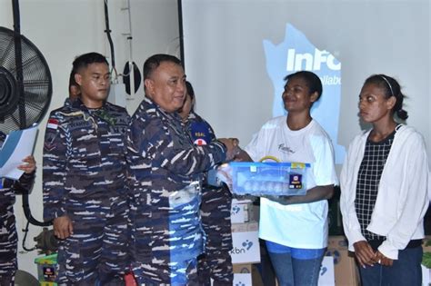 Meriahkan Sail Cenderawasih 2023 Tni Al Gelar Bakti Sosial Di Biak