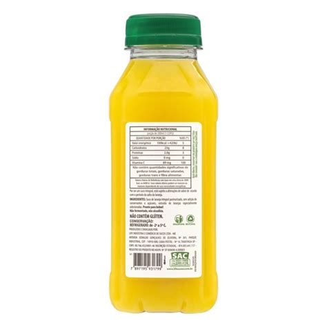 Suco Integral Laranja Life Garrafa Ml Supermercados Ruscito