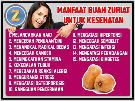 Manfaat Buah Zuriat Untuk Promil Dan Kanker Buah Zuriat