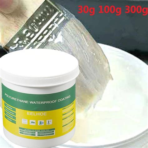 Waterproof Invisible Paste Sealant Mighty Paste Polyurethane Glue With Brush Adhesive Repair