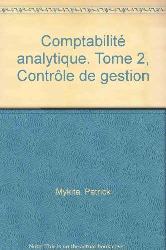 Comptabilité analytique Contrôle de gestion BTS 2e année