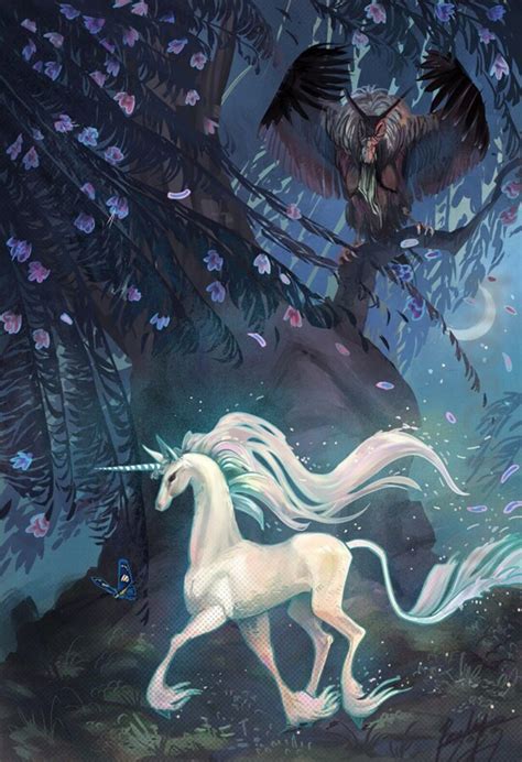 The Last Unicorn Fan Art Digital Print - Etsy