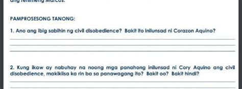 Plss Tulungan Nyo Po Ako Sa Sagot Number Nalang Po Brainly Ph