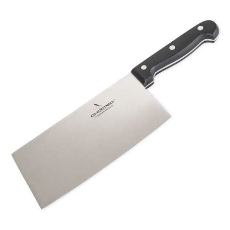 Chopped Stainless Steel Cleaver Butcher Knife Kitchen Cutting Chopping