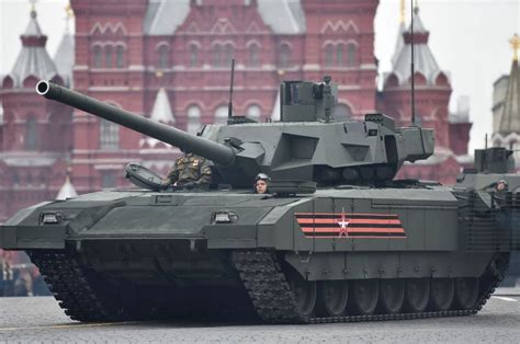 Should Russia S New Armata T 14 Tanks Worry Nato Bbc News