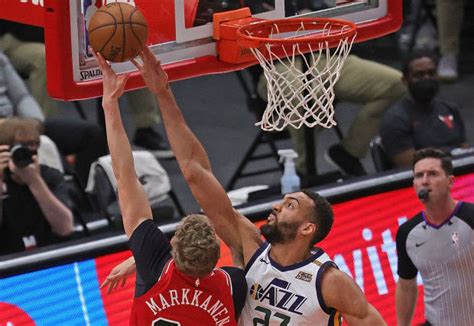 Rudy Gobert blocks a career-high nine shots in win over Chicago | NBA.com