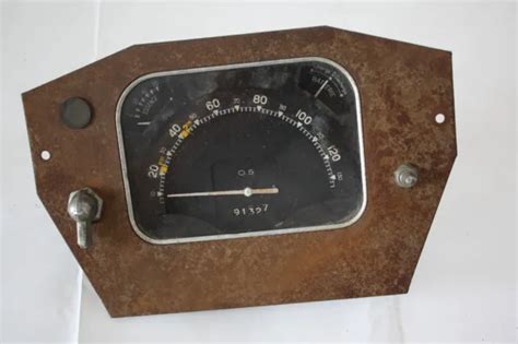 TABLEAU DE BORD Compteur De Vitesse O S OS Citroen HY Tube Type H 1er