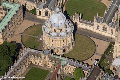 Aeroengland Aerial Photograph Of The Radcliffe Camera In Oxford