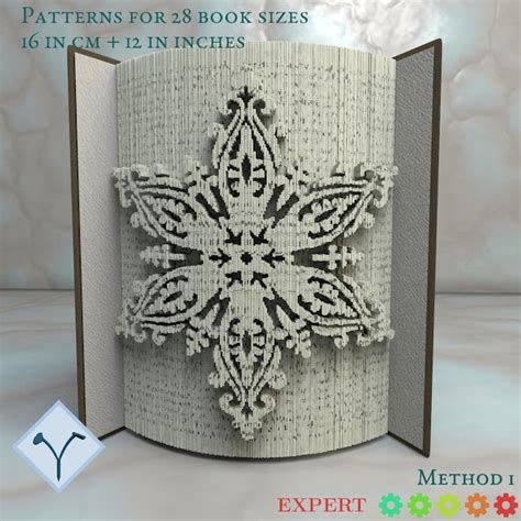 Book Folding Star Pattern Etsy