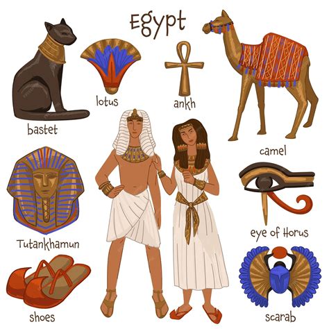 Premium Vector | Ancient egypt people culture and tradition vector