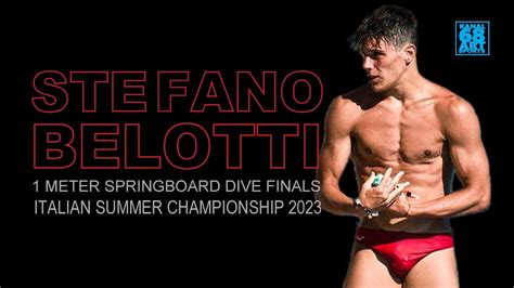 STEFANO BELOTTI ITALIAN SUMMER CHAMPIONSHIP 2023 YouTube